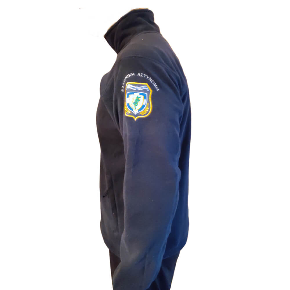 Ζακέτα Fleece Μπλε Police (κέντημα)